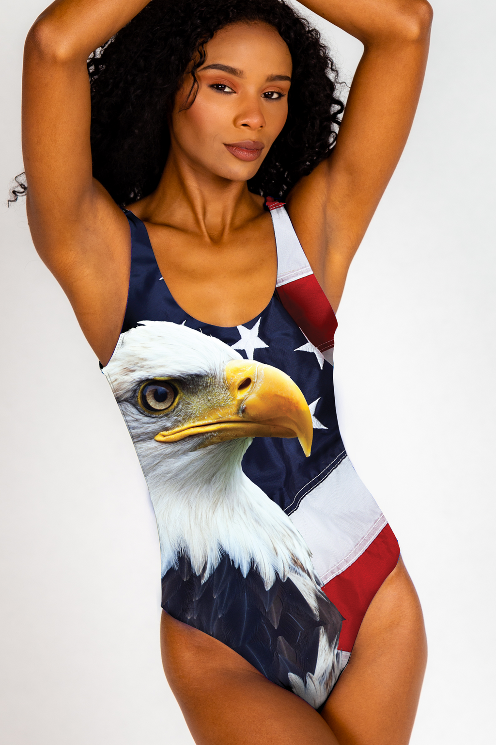 The Emblem | USA Eagle One Piece Swimsuit - Shinesty