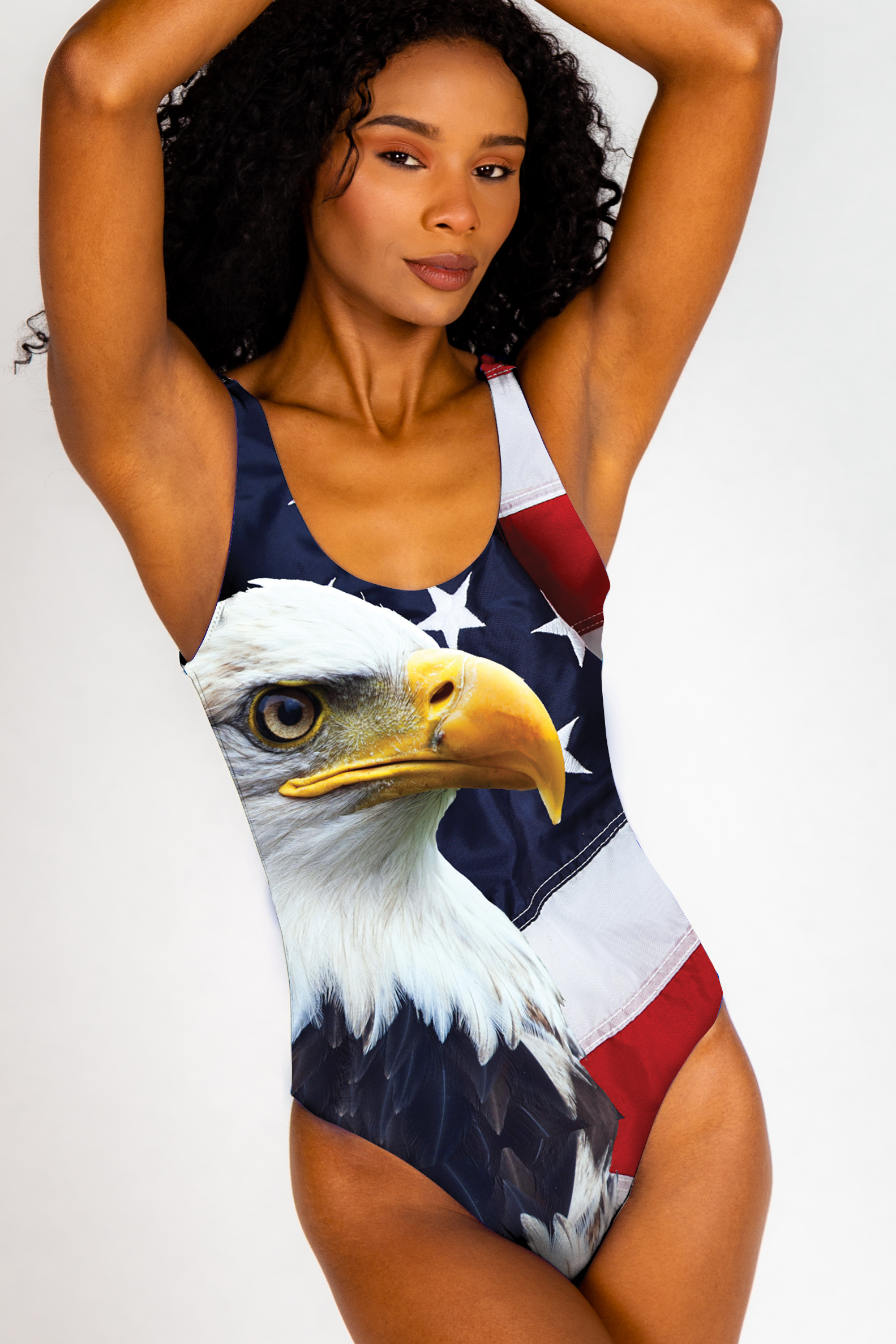 The Emblem | USA Eagle One Piece Swimsuit - Shinesty