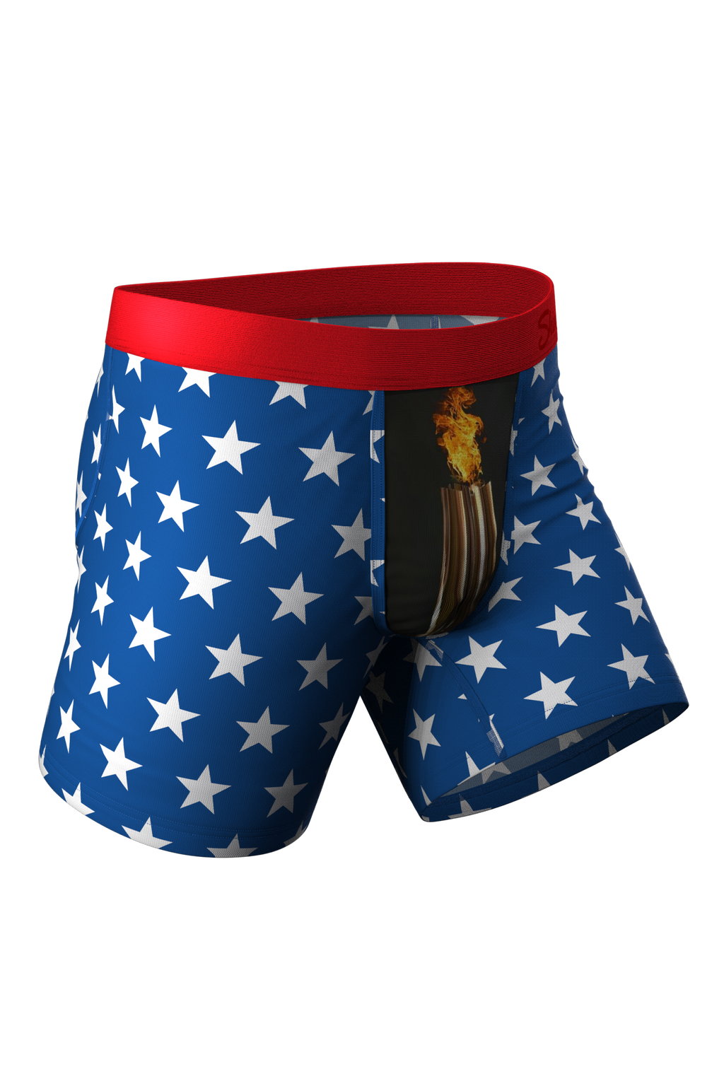 The Inferno | Torch and Flag Ball Hammock® Pouch Underwear - Shinesty