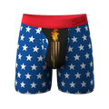 The Inferno | Torch & Flags Ball Hammock® Boxer Briefs With Fly - Shinesty