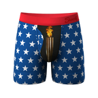 The Inferno | Torch & Flags Ball Hammock® Boxer Briefs With Fly - Shinesty