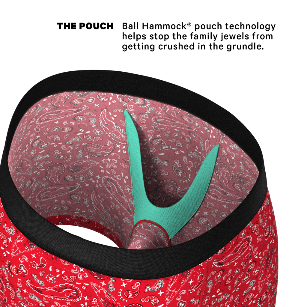 The Outlaw | Naughty Paisley Ball Hammock® Pouch Underwear - Shinesty
