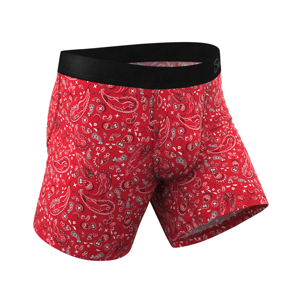 The Outlaw | Naughty Paisley Ball Hammock® Pouch Underwear - Shinesty