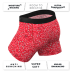 The Outlaw | Naughty Paisley Ball Hammock® Pouch Underwear With Fly - Shinesty