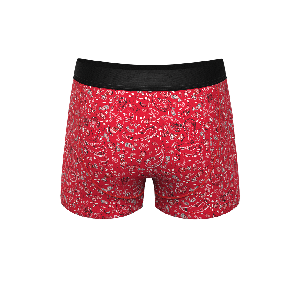 The Outlaw | Naughty Paisley Ball Hammock® Pouch Trunk Underwear - Shinesty
