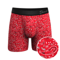 The Outlaw | Naughty Paisley Ball Hammock® Pouch Underwear With Fly - Shinesty