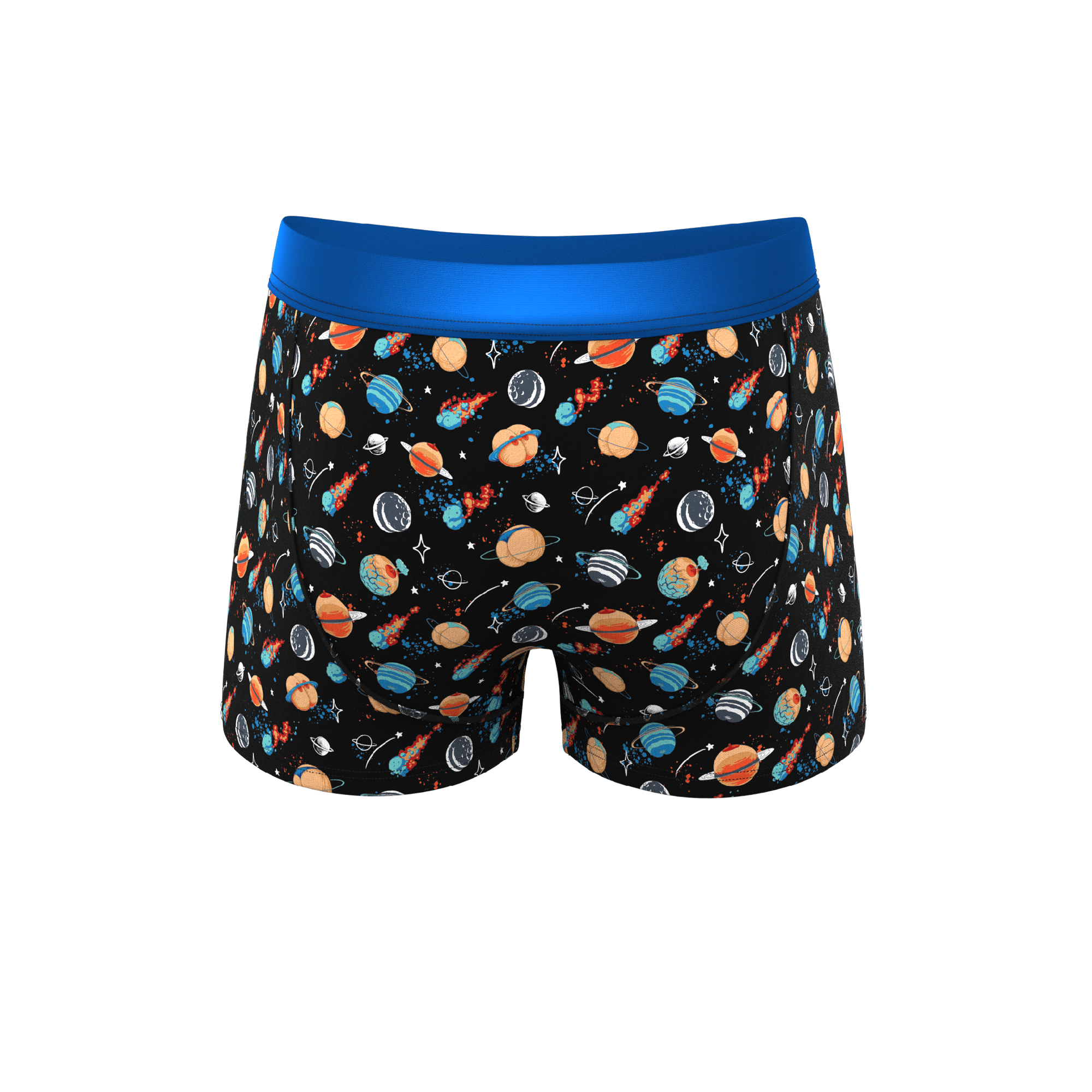 The Personal Space | Outer Space Ball Hammock® Pouch Trunks Underwear - Shinesty