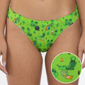 The 3 Leafs To The Wind | St. Patrick's Day Clovers Modal Bikini Underwear - Shinesty