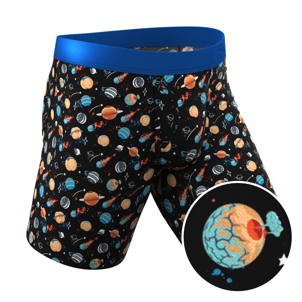 The Personal Space | Outer Space Ball Hammock® Boxer - Long Leg - Shinesty