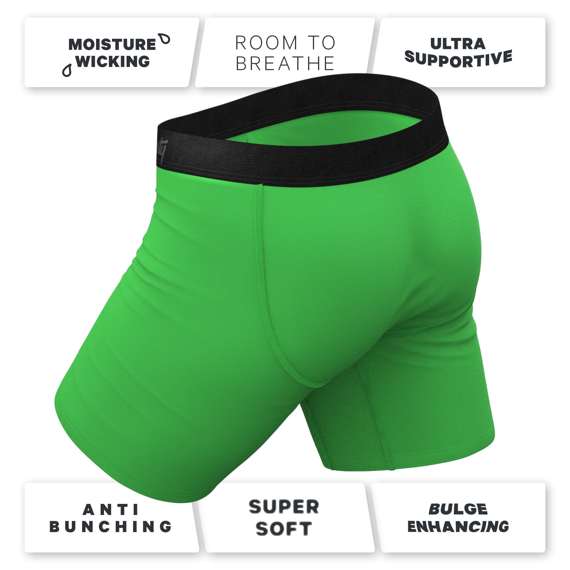 The Trouser Snake | Boa Ball Hammock® Boxer - Long Leg - Shinesty