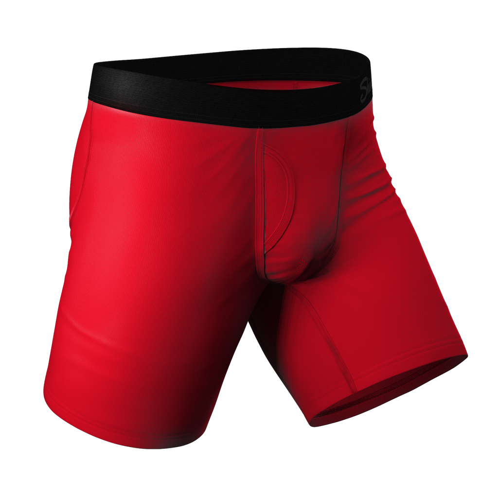 The Red Dress Effect | Red Ball Hammock® Boxer - Long Leg - Shinesty