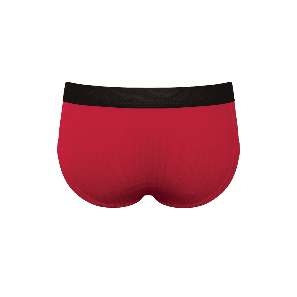 The Red Velvet | Dark Red Ball Hammock® Pouch Underwear Briefs - Shinesty