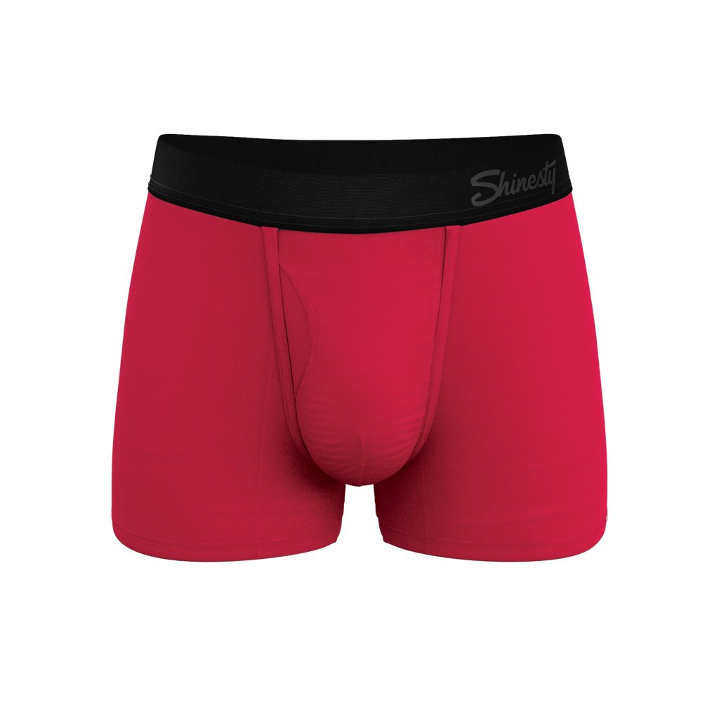The Red Velvet | Dark Red Ball Hammock® Pouch Trunks Underwear - Shinesty