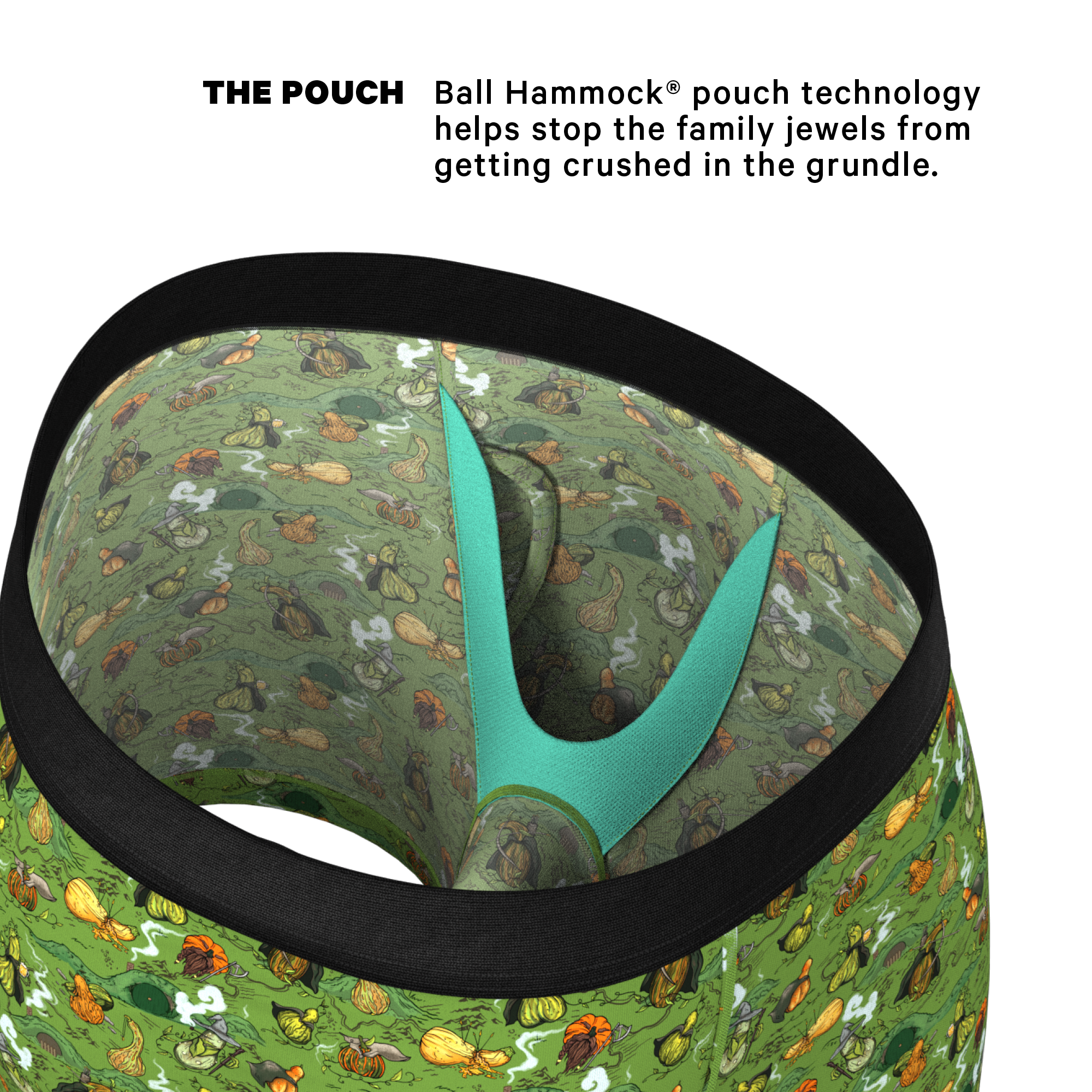 The Return of the Gourd | Legendary Ball Hammock® Pouch Underwear With Fly - Shinesty