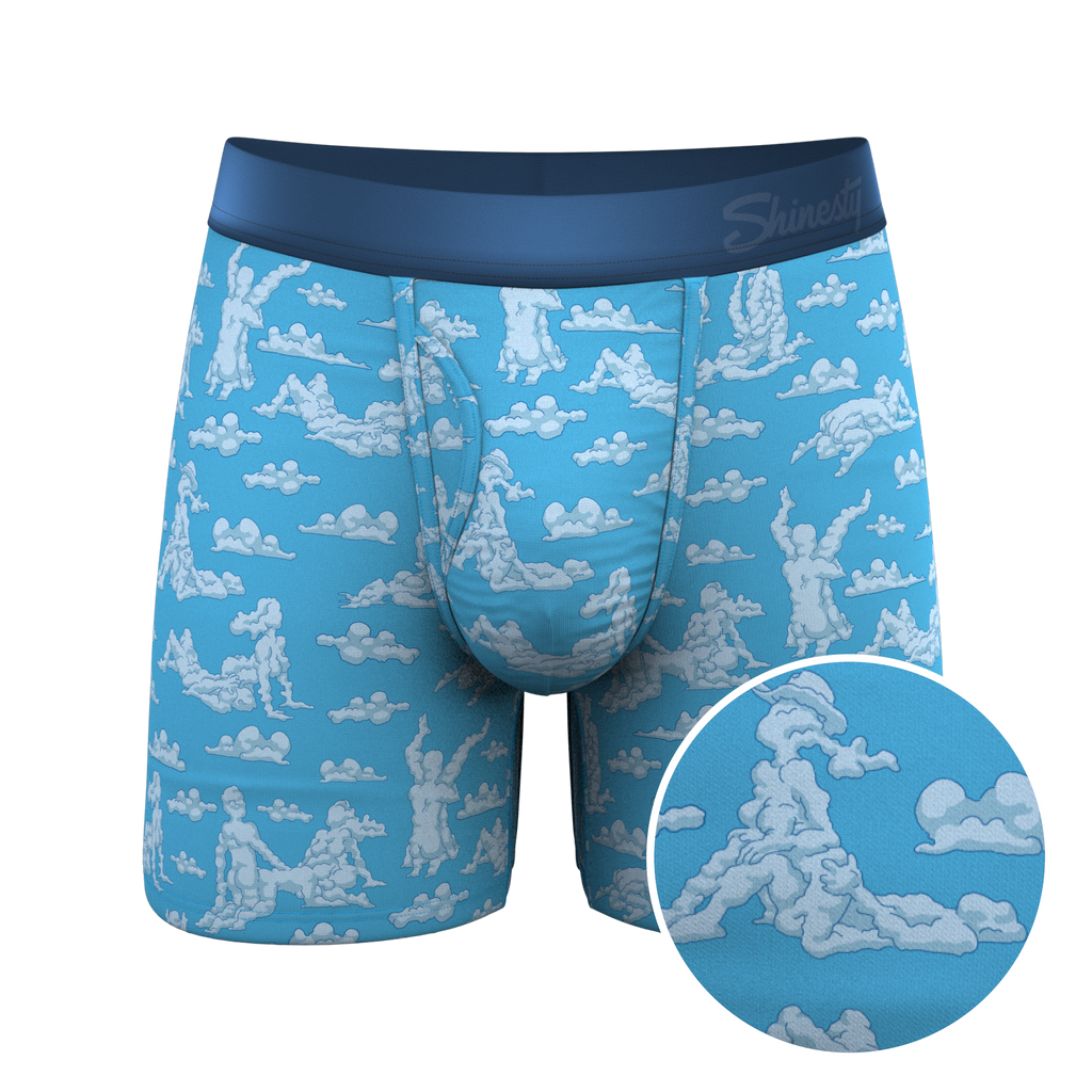The Reverse Cloud Girl | Cloud Ball Hammock® Pouch Underwear With Fly - Shinesty