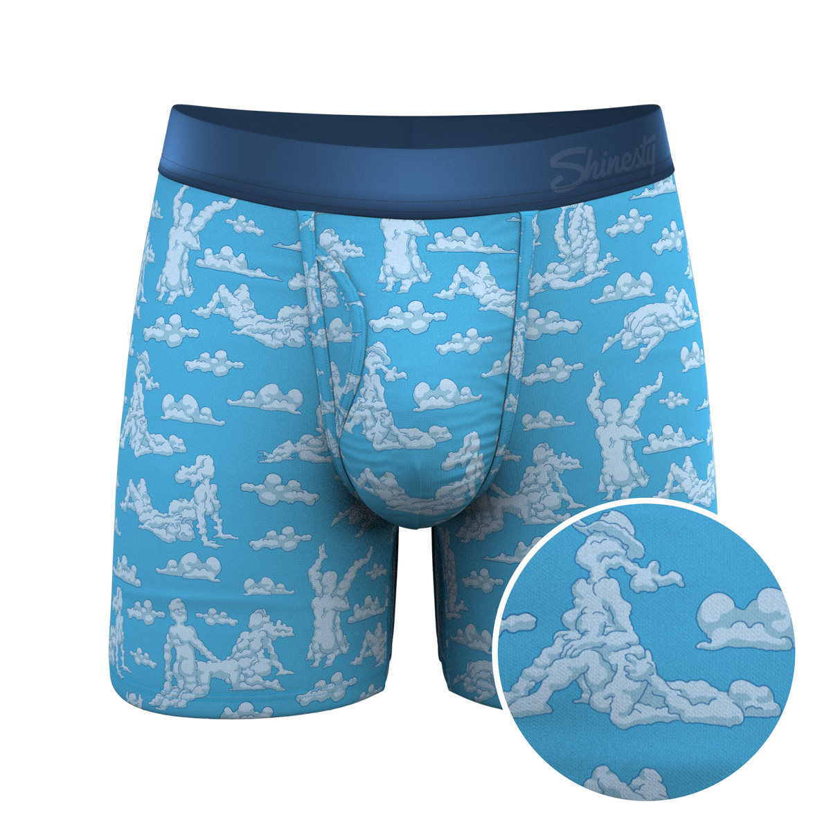 The Reverse Cloud Girl | Cloud Ball Hammock® Pouch Underwear With Fly - Shinesty