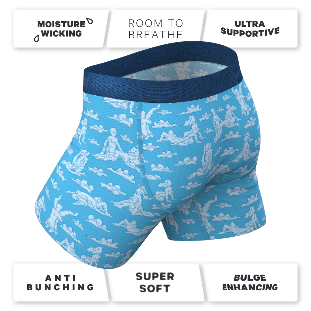 The Reverse Cloud Girl | Cloud Ball Hammock® Pouch Underwear With Fly - Shinesty