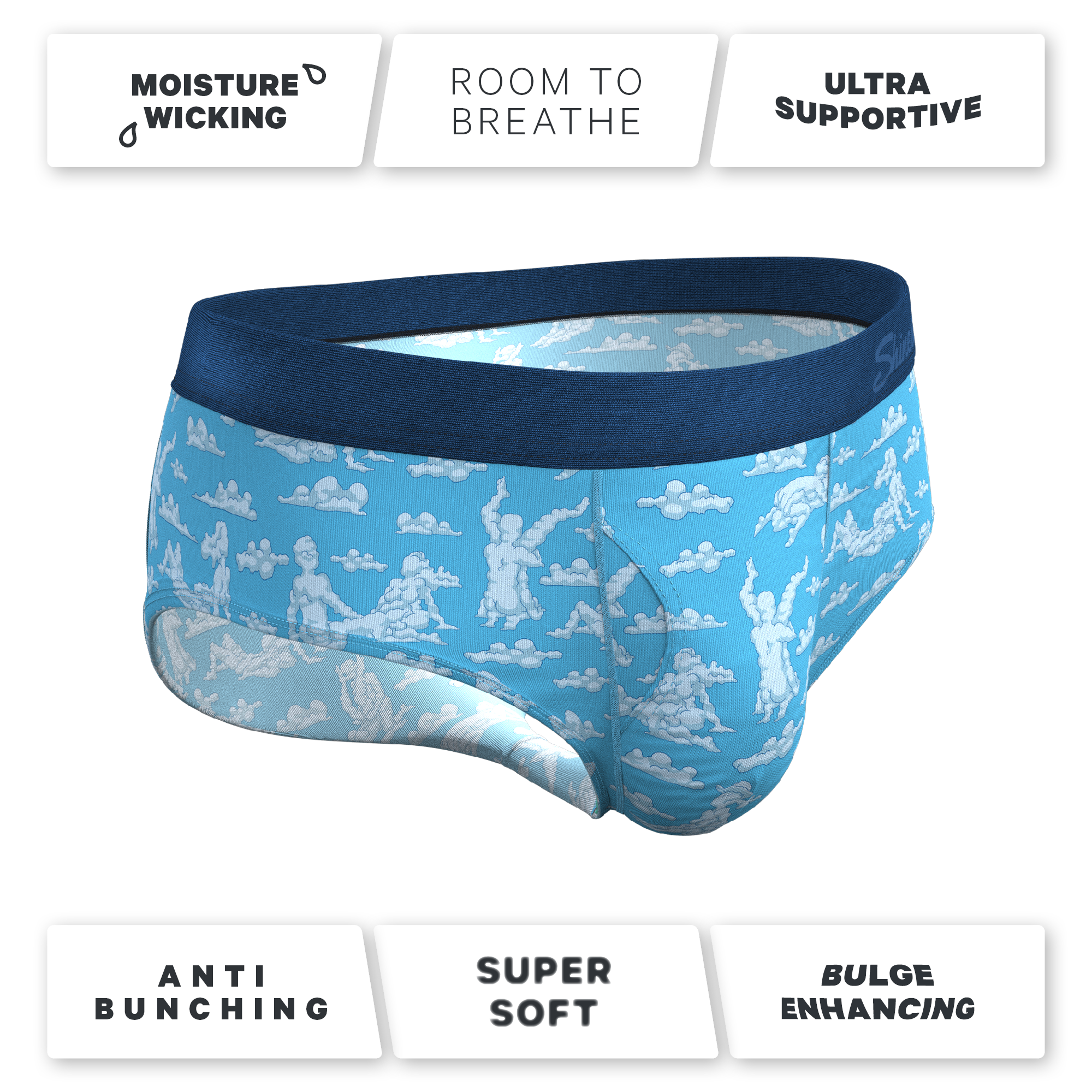 The Reverse Cloud Girl | Cloud Ball Hammock® Pouch Underwear Briefs - Shinesty