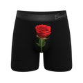 The Right Reasons | Rose Ball Hammock® Pouch Underwear With Fly - Shinesty