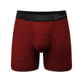The Romeo | Red Heather Ball Hammock® Pouch Underwear - Shinesty