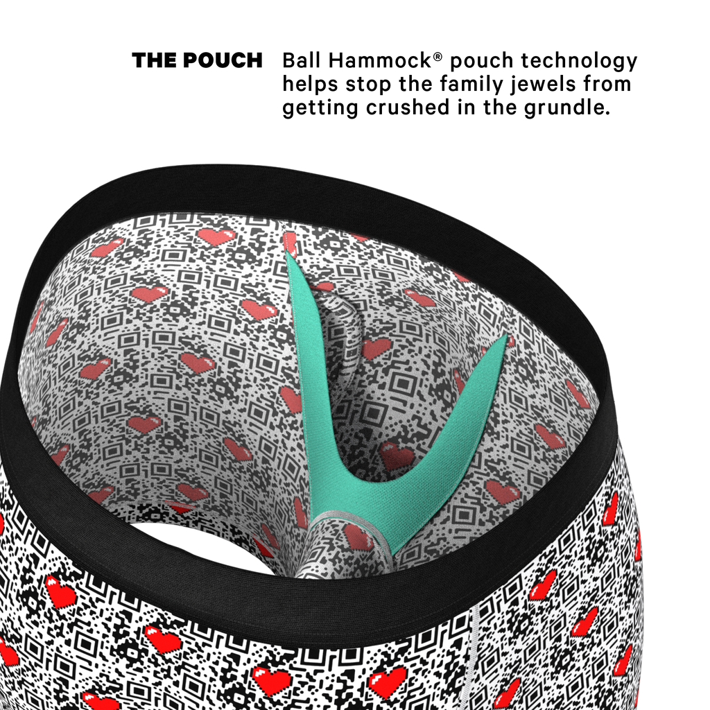 The Scan Me | QR Code Ball Hammock® Pouch Underwear With Fly - Shinesty