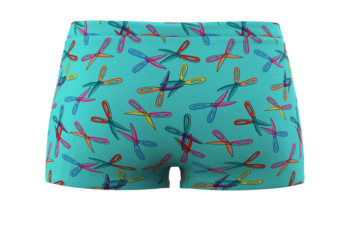 The Scissor Sisters | Scissor Modal Boyshort Underwear - Shinesty