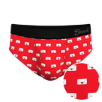 The Secret Admirer | Valentines Letters Ball Hammock® Pouch Underwear Briefs - Shinesty