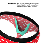 The Secret Admirer | Valentines Letters Ball Hammock® Pouch Underwear Briefs - Shinesty