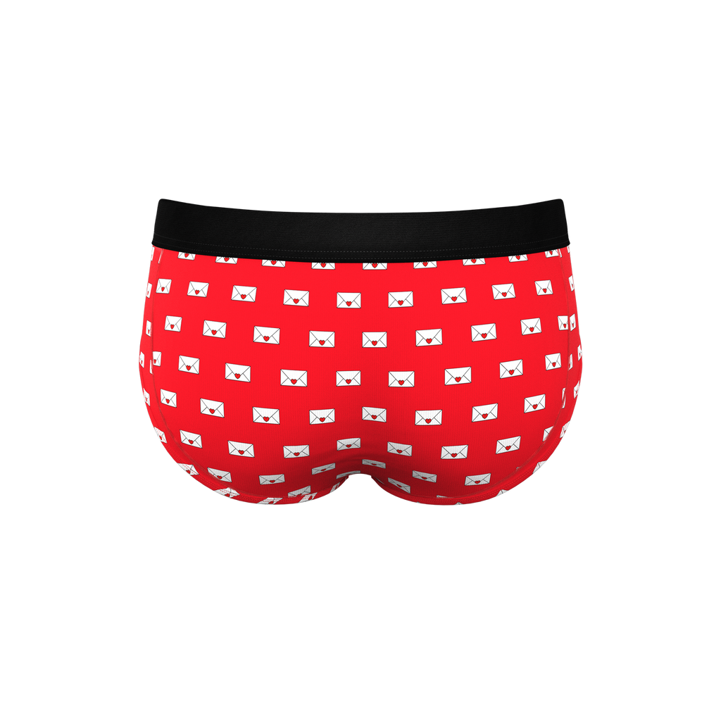 The Secret Admirer | Valentines Letters Ball Hammock® Pouch Underwear Briefs - Shinesty