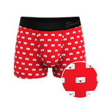 The Secret Admirer | Valentines Letters Ball Hammock® Pouch Trunks Underwear - Shinesty