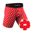 The Secret Admirer | Valentines Letters Ball Hammock® Boxer - Long Leg - Shinesty