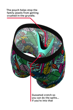 The Sex On The Beach | Tropical Ball Hammock® Pouch Underwear With Fly - Shinesty