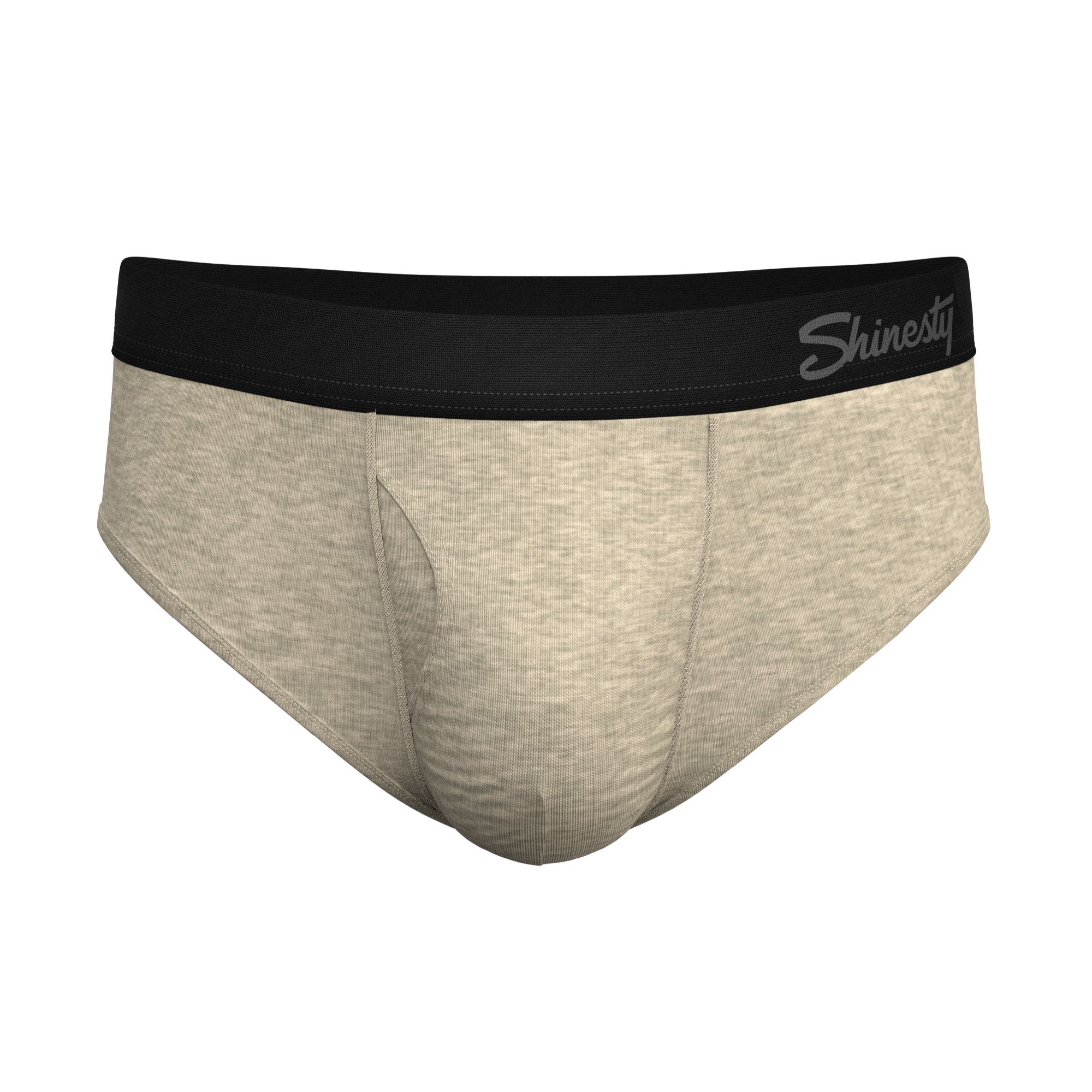 The Silver Fox | Oatmeal Heather Ball Hammock® Pouch Underwear Briefs - Shinesty