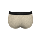 The Silver Fox | Oatmeal Heather Ball Hammock® Pouch Underwear Briefs - Shinesty
