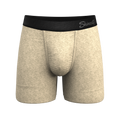 The Silver Fox | Oatmeal Heather Ball Hammock® Pouch Underwear - Shinesty