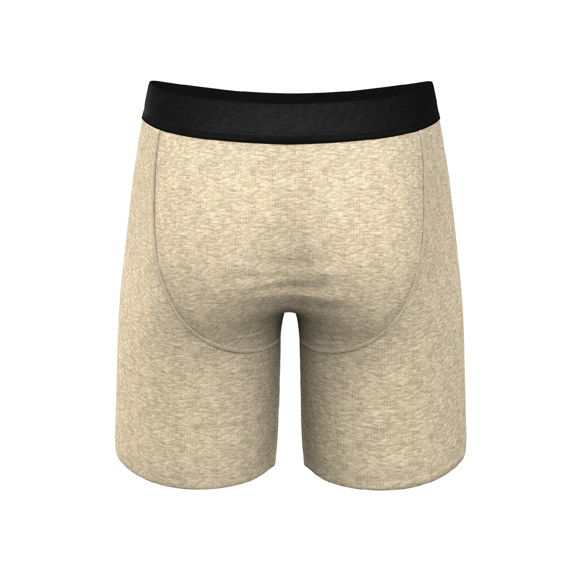 The Silver Fox | Oatmeal Heather Ball Hammock® Boxer - Long Leg - Shinesty