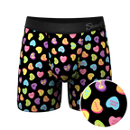The Smooth Talker | Candy Hearts Ball Hammock® Pouch Underwear - Shinesty