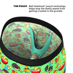 The Snackhanalia | Junk Food Ball Hammock® Boxer - Long Leg - Shinesty