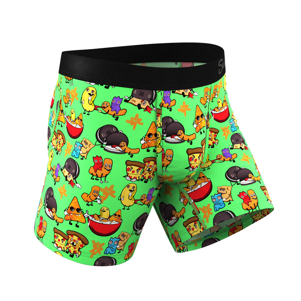 The Snackhanalia | Junk Food Ball Hammock® Pouch Underwear - Shinesty
