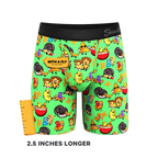 The Snackhanalia | Junk Food Ball Hammock® Boxer - Long Leg - Shinesty