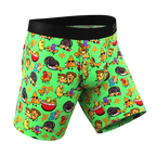 The Snackhanalia | Junk Food Ball Hammock® Boxer - Long Leg - Shinesty