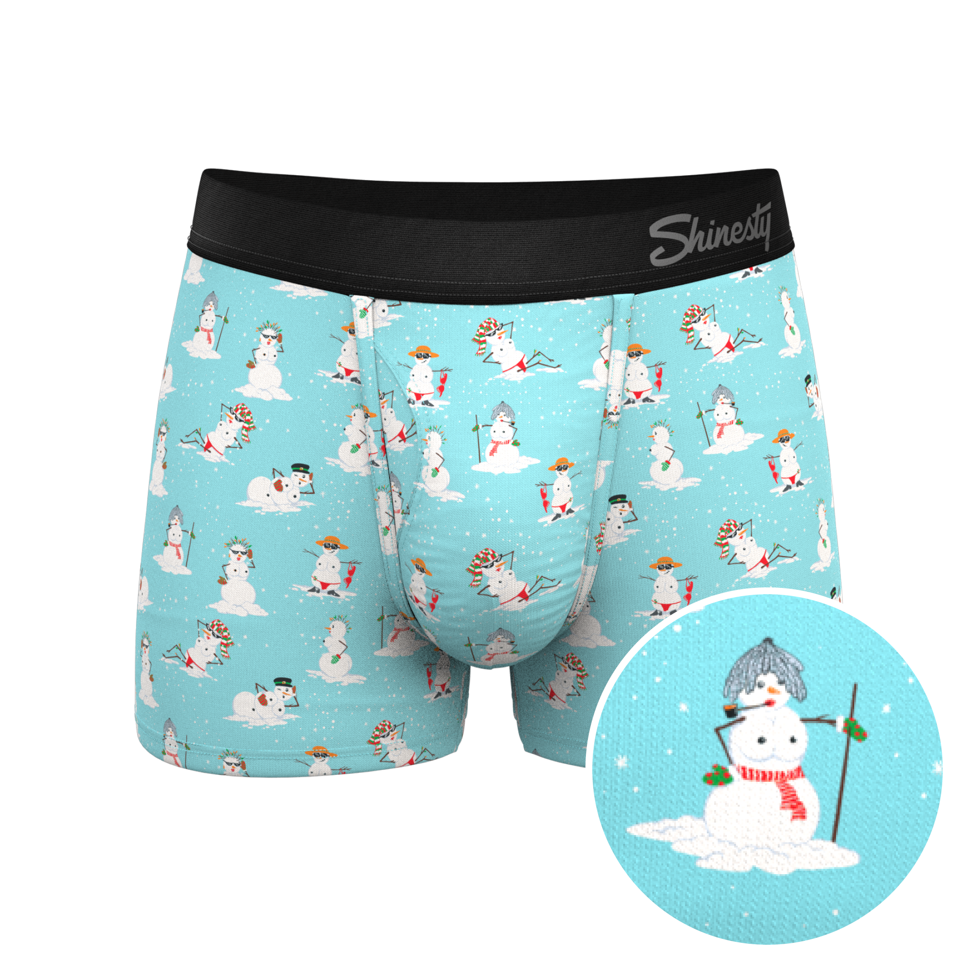 The Frosty Mistress | Snow Women Ball Hammock® Pouch Trunks Underwear - Shinesty
