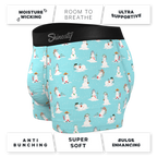 The Frosty Mistress | Snow Women Ball Hammock® Pouch Trunks Underwear - Shinesty