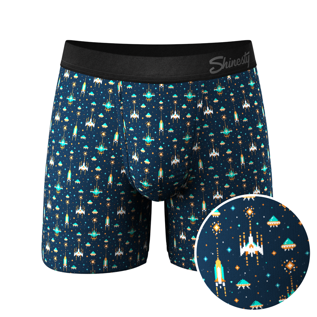 The Space Commando | Spaceship Ball Hammock® Pouch Underwear - Shinesty