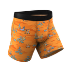 The Bend Rover | Space Robots Ball Hammock® Pouch Underwear - Shinesty