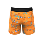 The Bend Rover | Space Robots Ball Hammock® Pouch Underwear - Shinesty