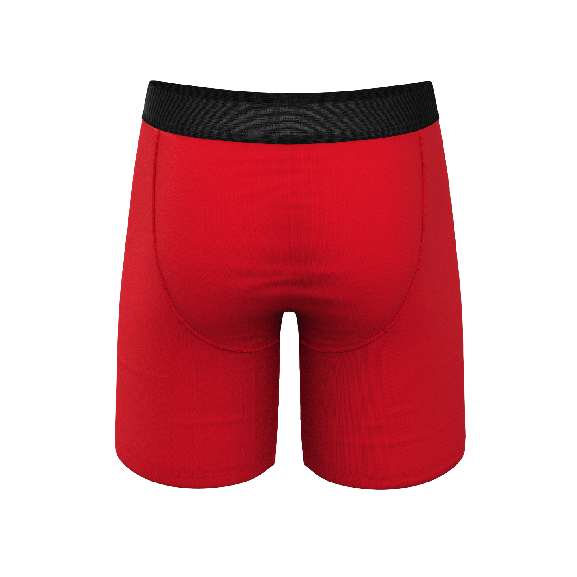 The St. Knickers | Santa Belt Ball Hammock® Boxer - Long Leg - Shinesty