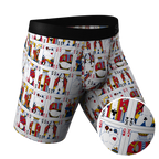 The Strip Poker | Playing Cards Ball Hammock® Boxer - Long Leg - Shinesty
