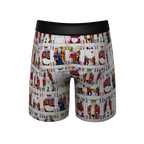 The Strip Poker | Playing Cards Ball Hammock® Boxer - Long Leg - Shinesty