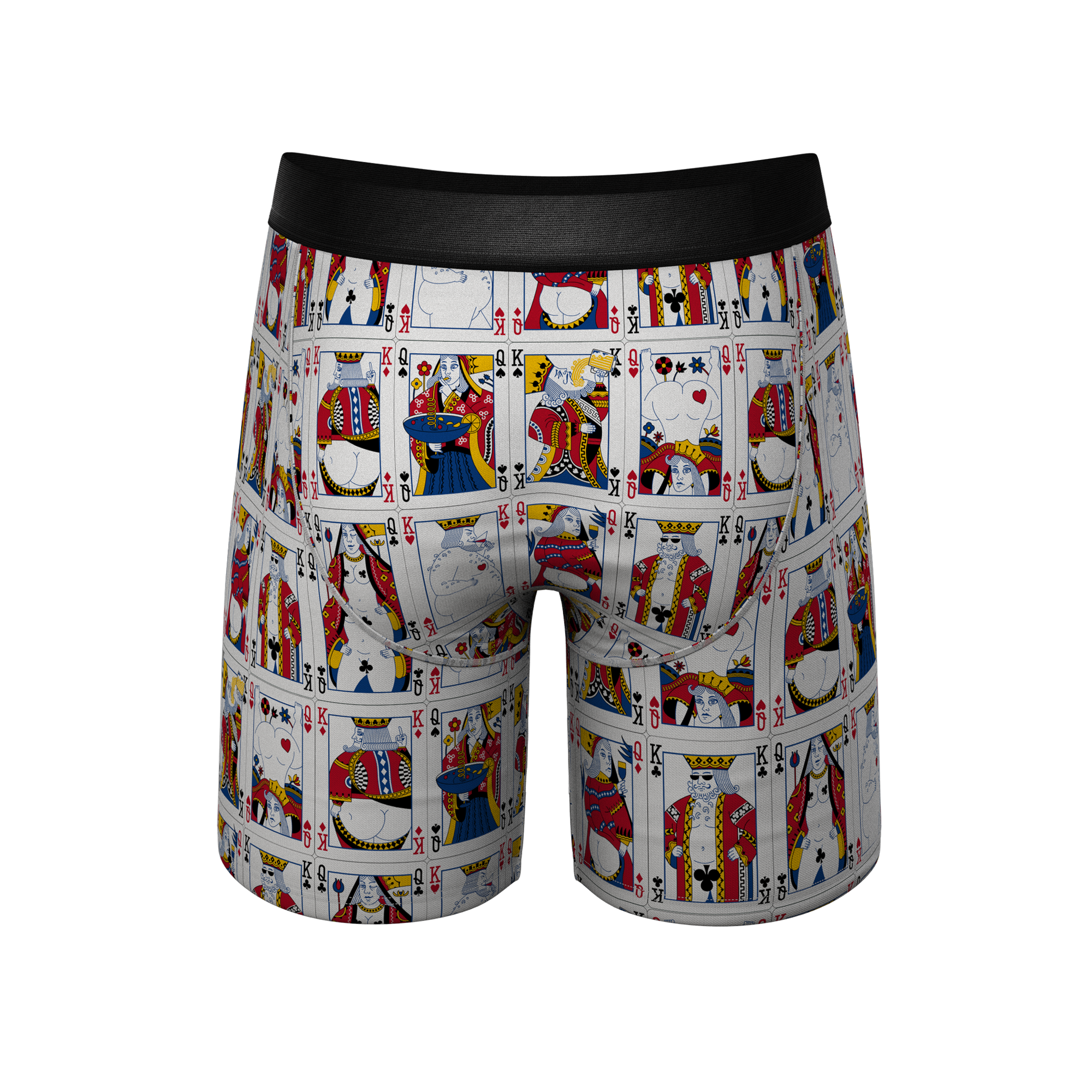 The Strip Poker | Playing Cards Ball Hammock® Boxer - Long Leg - Shinesty